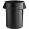 BRUTE Vented 44 Gallon Container, Black