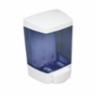 ClearVu Encore Bulk Lotion Soap 46oz Dispenser, White/See-Thru