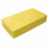 Maintex 661 Large 6" x 3.4" Cellulose Block Sponge, Yellow