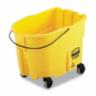 WaveBrake 35 Qt Bucket and Casters, Yellow