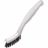 Flo-Pac Grout Brush with Black Nylon Bristle 8", White