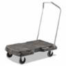 Rubbermaid Triple Trolley, Standard Duty with User-Friendly Handle and Casters