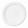 Dixie 8.5" Basic Paper Plate, White