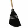 Maintex Angle Lobby Plastic Broom, Black