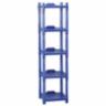 Impact Stack Rack 5 Tier Shelf, Blue