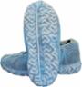The Safety Zone Blue Polypropylene Disposable Shoe Cover With Tread