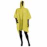 One-Size PVC Poncho, Yellow