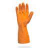12" Large Deluxe Flock Lined Latex Gloves