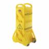 Rubbermaid 13' Mobile Barrier, Yellow