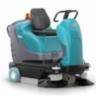 Tennant S680 42" Compact Battery Ride-On Sweeper with Carpet Care Package