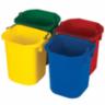 Rubbermaid 4 Pack of 5 Qt. Disinfecting Pails (Blue, Red, Yellow, Green)