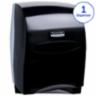 Sanitouch Manual Hard Roll Towel Dispenser, Black