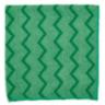 HYGEN 16" x 16" Microfiber Cloth, Green