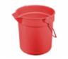 delamo 10 Quart Deluxe Red Bucket