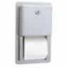 ClassicSeries Recessed Multi-Roll Bathroom Tissue Dispenser, Stainless Steel