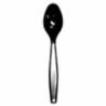 Extra Heavy Weight Black Plastic Spoons