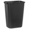Rubbermaid Wastebasket Large 41 QT, Black