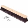 Flo-Pac Crimped Polypropylene Sweep with Brace 24", Maroon