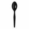 Dixie Ultra SmartStock Series-O Med-Weight Plastic Spoon Refill, Black