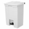 Rubbermaid Legacy 18 Gal Step-On Container, White