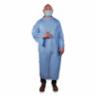Heritage 68 x 50 T-Style Isolation Gown, Light Blue