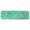 A&A Wiping 18" Microfiber Looped Wet Mop, Green