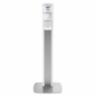 PURELL MESSENGER ES8 Silver Panel Floor Stand with Dispenser