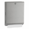 ClassicSeries Surface-Mounted Towel Dispenser w/ Tumbler Lock, Stainless Steel