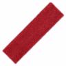 Rubbermaid 18" Adaptable Flat Mop Microfiber Pad, Red