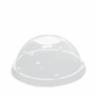 Karat 5oz PET Plastic Food Container Dome Lids (87mm), 1000/cs