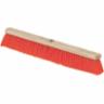 Flo-Pac Heavy Bristle Juno Style Push Broom Head 24", Orange