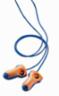 HONNO-LT30 Ear Plugs, Metal Detectable, Corded Orange/Blue  100 pair/box