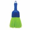 LOLA 9.5" Poly Fiber  Whisk Broom, Green Bristles