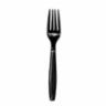 Extra Heavy Weight Black Plastic Forks