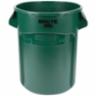 BRUTE Vented 20 Gallon Container, Dark Green