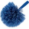 Flo-Pac Round Duster with Soft Flagged PVC Bristles, Blue