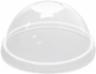 Karat 8oz PET Plastic Food Container Dome Lids (95mm), 1000/cs