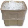 12 x 12 0.6 Mil Low Density Natural Ice Bucket Liner, 1,000 Per Case